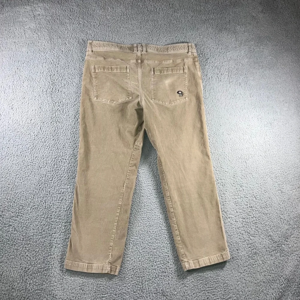 Mountain Hardwear Corduroy Pants Men 38x28 Straight Leg‎ Outdoor Hiking Casual